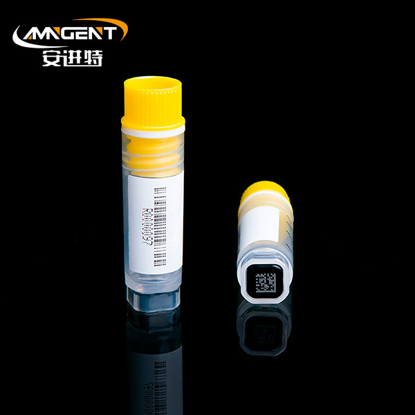 Vials Cryogenic 2D 2.0ml Intorsion Yellow