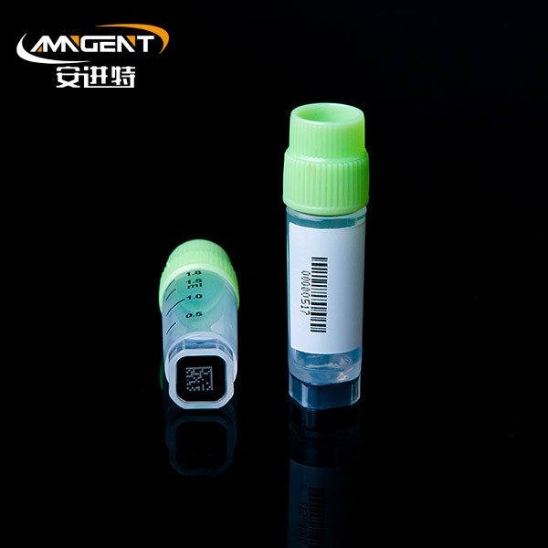 Vial Kriogenik 2D 2.0ml Hijau Pemesek